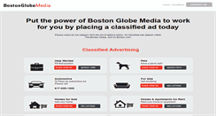 Desktop Screenshot of advertising.bostonglobemedia.com